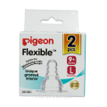 Pigeon Peristaltic Nipple 2's (L) Size 1 